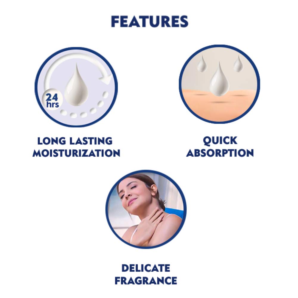 Nivea Oil-In-Lotion Tender Coconut and Tiare Oil Body Lotion for Normal Skin (400 ml)