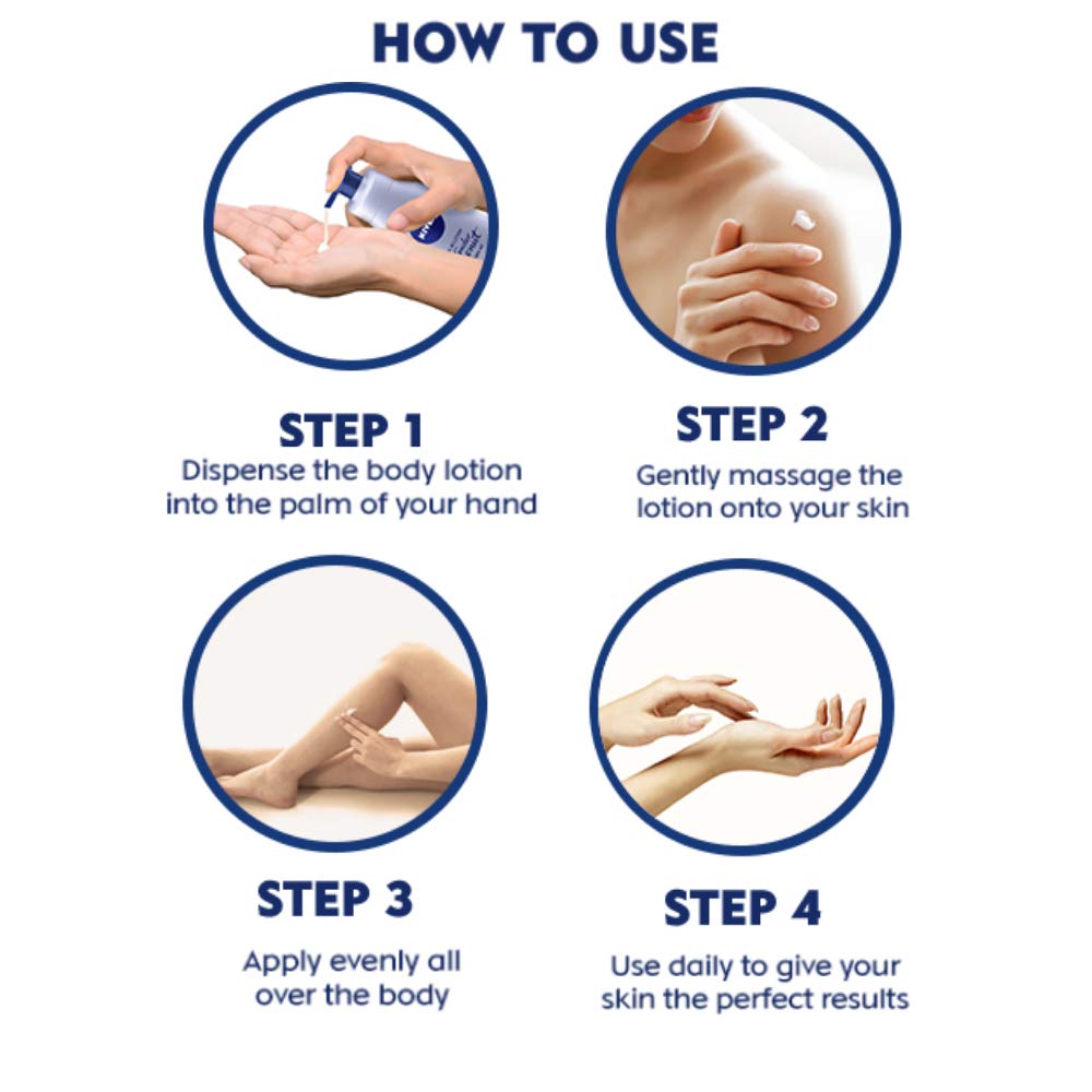 Nivea Oil-In-Lotion Tender Coconut and Tiare Oil Body Lotion for Normal Skin (400 ml)