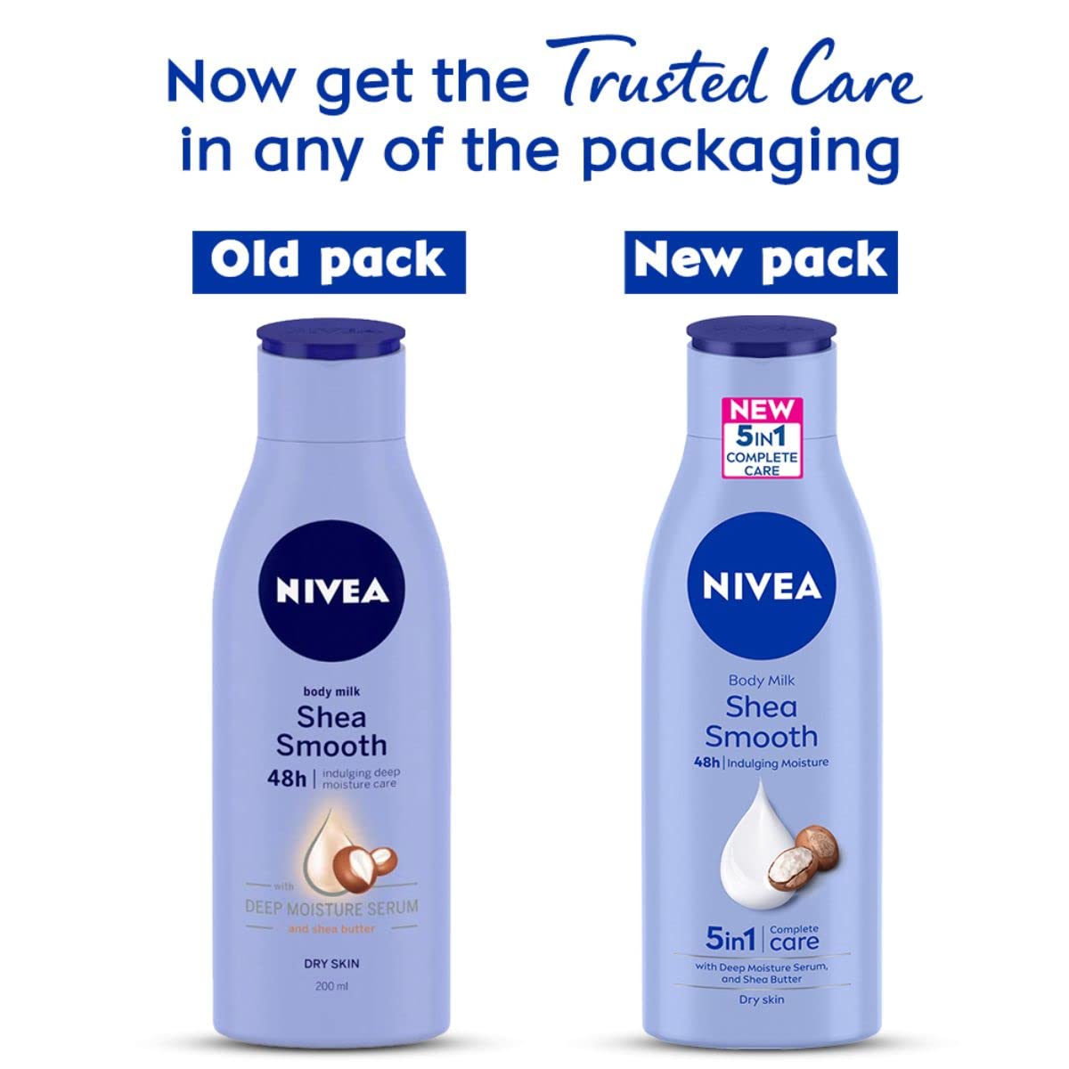 NIVEA Shea Smooth 200ml Body Lotion